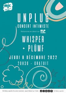 Unplug Whisper + Plümf @ MJC Boby Lapointe