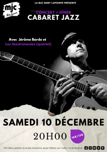 Cabaret Jazz - décembre @ MJC Boby Lapointe