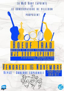 Boeuf Trad @ Salle Boby Lapointe