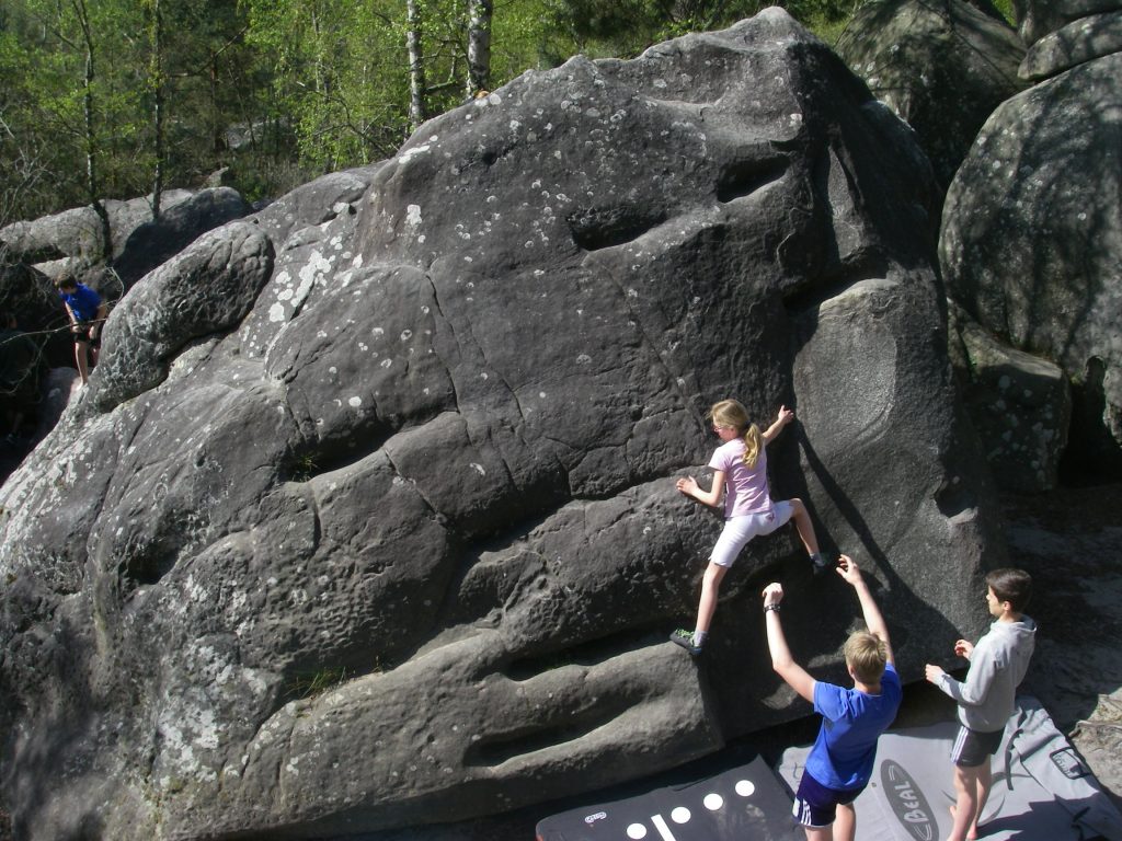 Escalade enfants