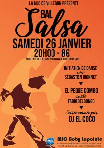 Bal Salsa @ MJC BOBY LAPOINTE