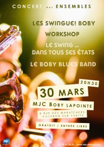 Concert des Ensembles @ MJC BOBY LAPOINTE