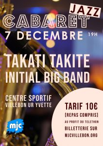 Affiche Cabaret Jazz 19-12