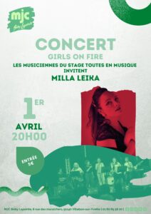 Concert: Girls on fire @ MJC Boby Lapointe