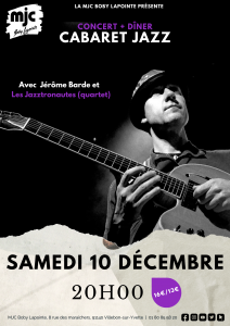 cabaret jazz affiche