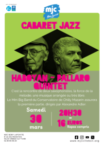 Cabaret Jazz - Haboyan-Pallaro Quintet