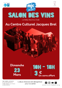 Salon des Vins 2025 @ Centre Culturel Jacques Brel